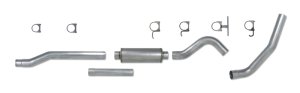 Ford F350 Performance Exhaust - Single - Diamond Eye Performance - Cat Back 4in AL - `03-`07